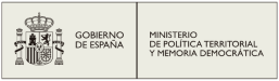 Logotip Ministeri per a la Transformació Digital i del Funció Pública