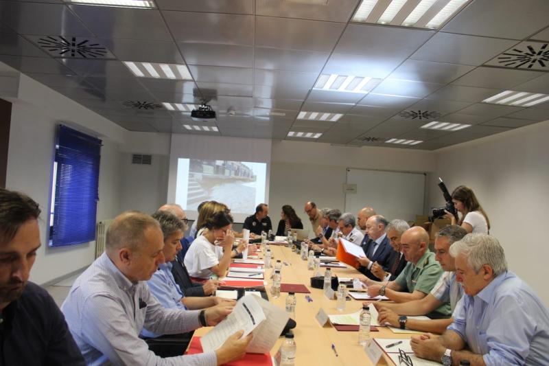 The Government Delegation in Aragon activates the protocol so that those affected by the storm can request the declaration of a catastrophic zone