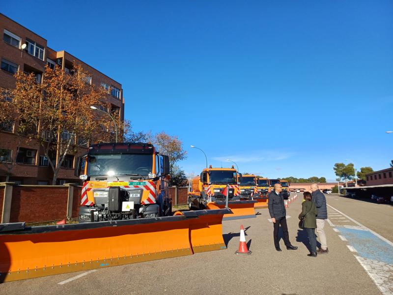 The State’s winter roadway in Zaragoza has 69 snowploughs
