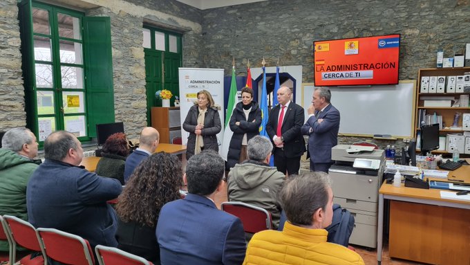 The plan ‘The Administration near you’ has already reached 31 councils of between 500 and 8,000 inhabitants