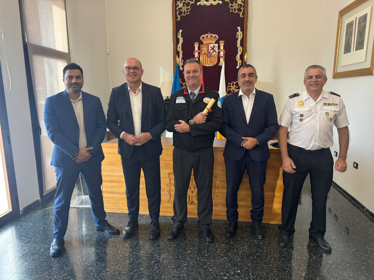 Anselmo Pestana: “Once again La Palma is going to be an example with a safe and quiet Lustral Festival within the celebration”