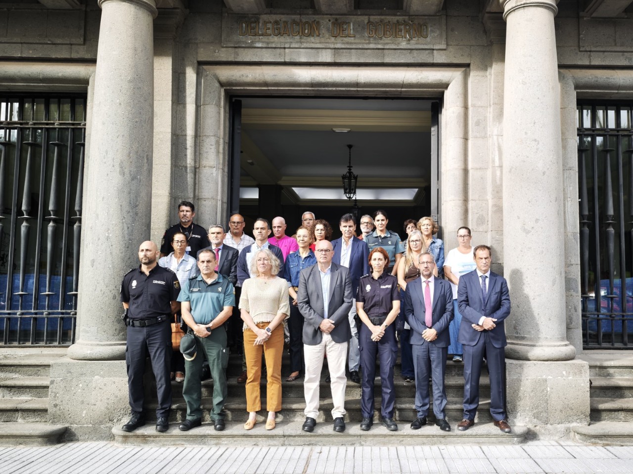 Minute of silence in Gran Canaria