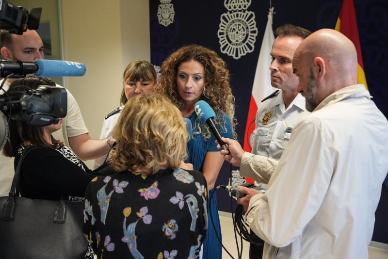Quiñones highlights the work of the National Police of Cantabria in the ‘Operation Butterfly’ against synthetic drug trafficking in northern Spain