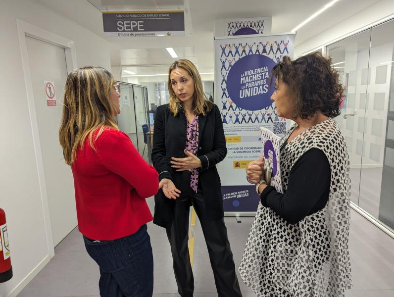 SEPE’s offices in Cantabria become Violeta Points against gender violence