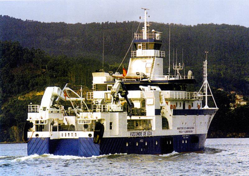 The Ministry of Agriculture, Fisheries and Food and the Spanish Institute of Oceanography evaluate the population of mackerel and horse mackerel in the Bay of Biscay and the Bay of Biscay