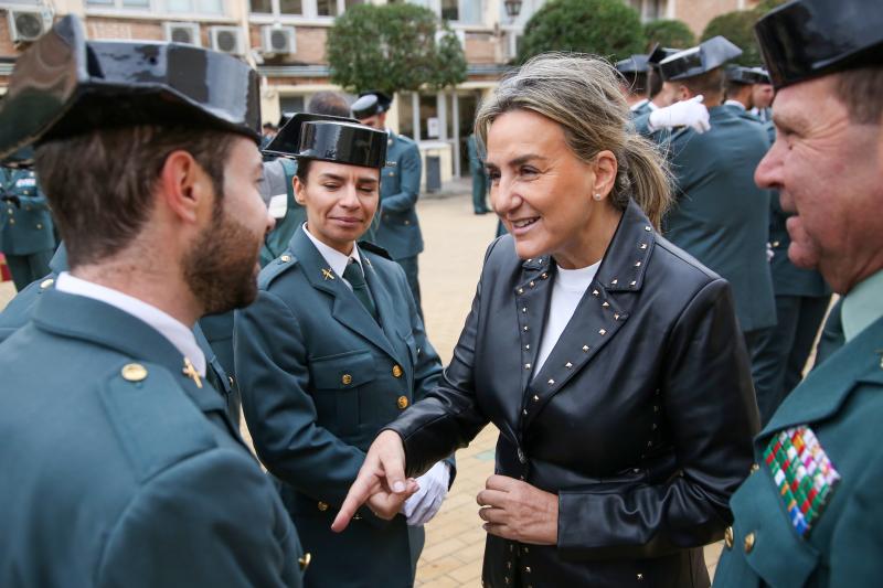 Milagros Tolón receives the 129 agents in practice, “the professionalism of the Civil Guard makes Castilla-La Mancha one of the safest regions in Spain”