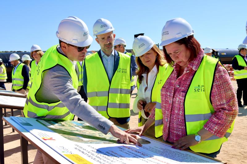 The Ministry of Agriculture, Fisheries and Food invests 25.6 million euros in the modernization of the irrigation community of Peñarroya