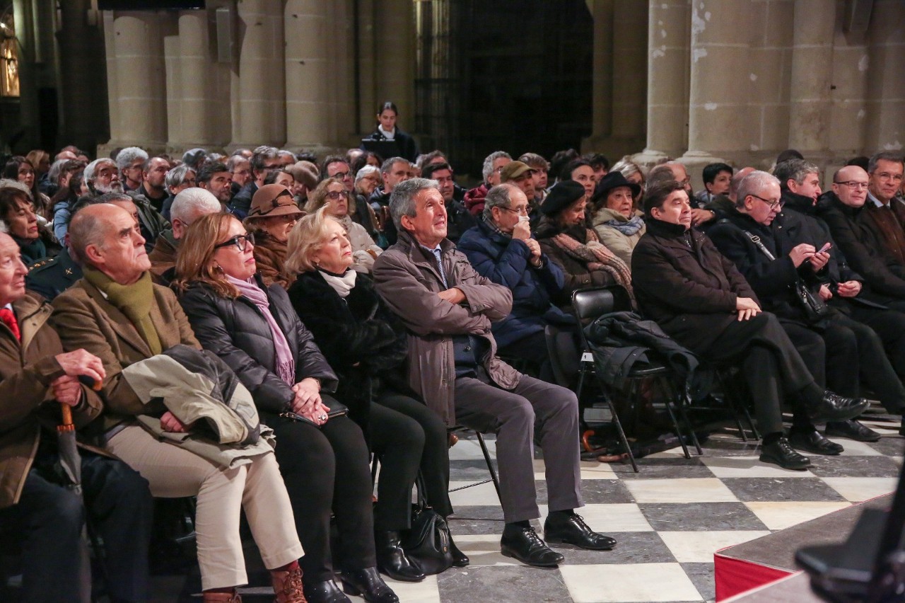 Sabrido reiterates the support of the Government of Spain for the VIII Centenary of the Cathedral of Toledo in the concert of the Ensamble Cisneros and the Seises