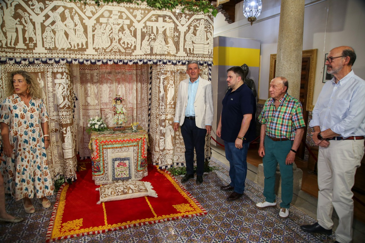 The Government Delegation will process a favorable report so that the Corpus Christi of Lagartera becomes a Festival of National Tourist Interest