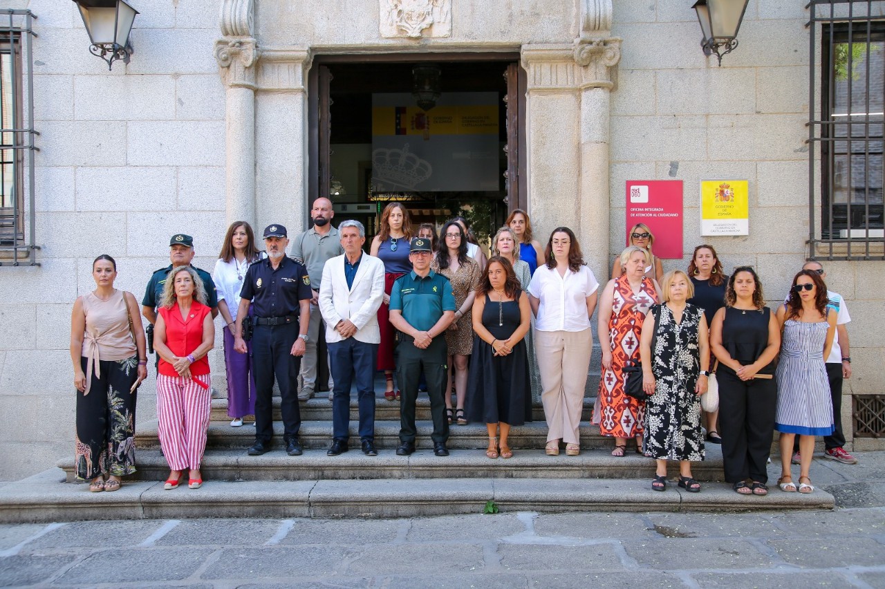 Minute of silence victims Alicante and Malaga