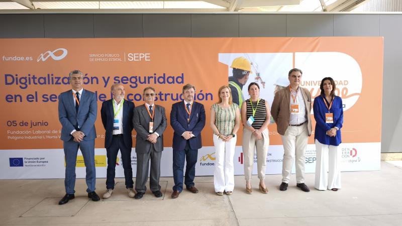 Closing of the event University Sme FUNDAE/SEPE-Construction Labor Foundation