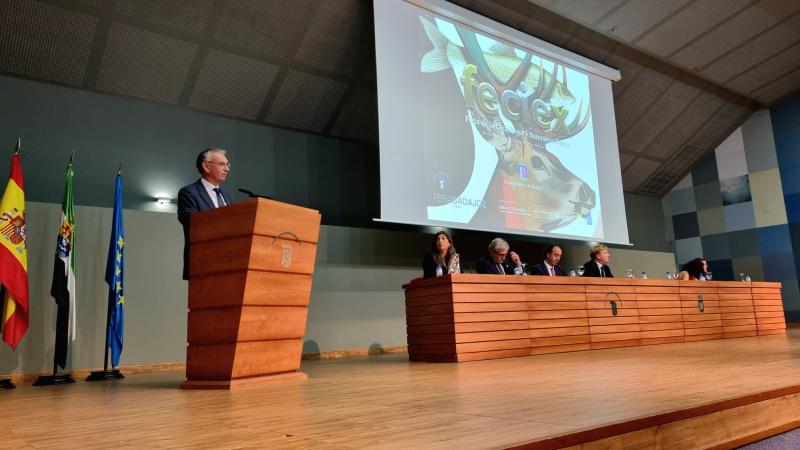 Quintana highlights in FECIEX the social and economic importance of kinetic activity in regions such as Extremadura