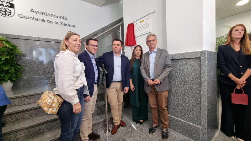 Quintana highlights the investment of 110 million euros from the Government of Spain in Extremadura to improve buildings and public services through the PIREP