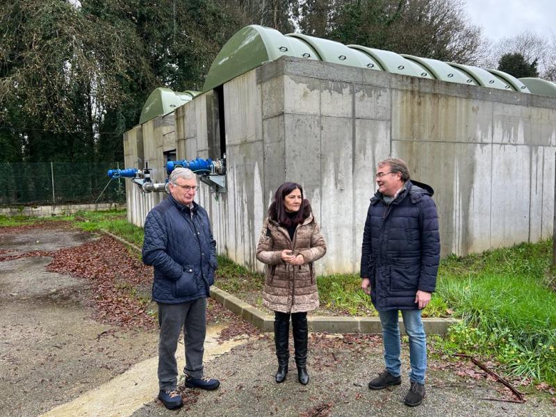 Isabel Rodríguez exemplifies in Castro de Rei the impact of the Recovery Plan in rural areas, with 792,000 euros to expand and improve the energy efficiency of the EDAR