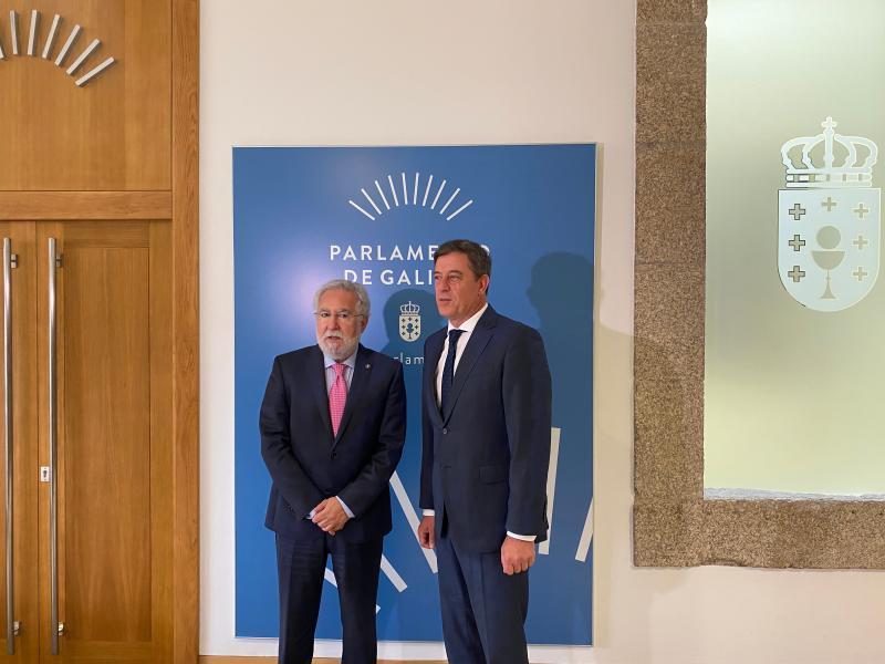 Gómez Besteiro calls for the “essential joint work with Parliament” before the “unique opportunity” to transform Galicia that the Government supports