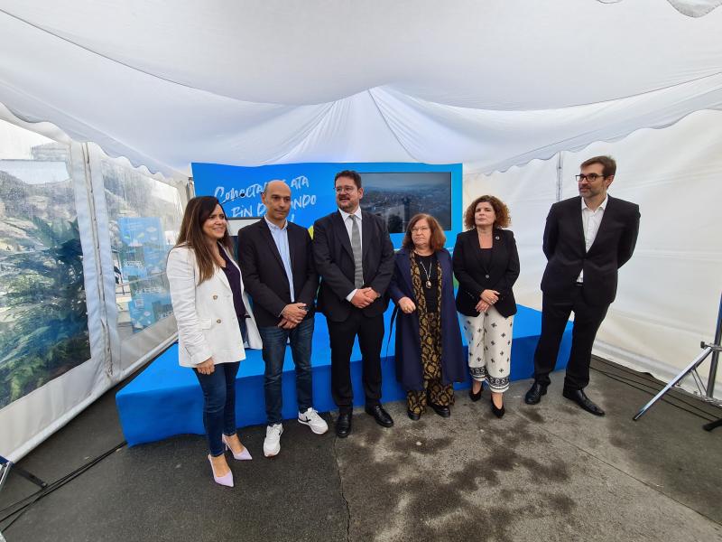 María Rivas highlights in Fisterra the more than 24 million euros invested by the Government in the province of A Coruña to bring high-speed internet to all municipalities