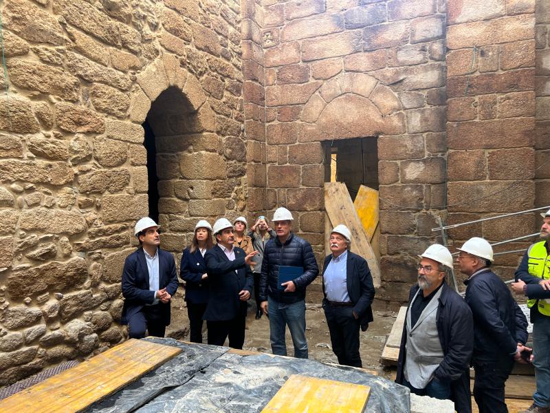 Pedro Blanco announces that the works of the Provincial Archaeological Museum of Ourense are in the “final stretch”, with a “historical investment” of more than 11 million euros