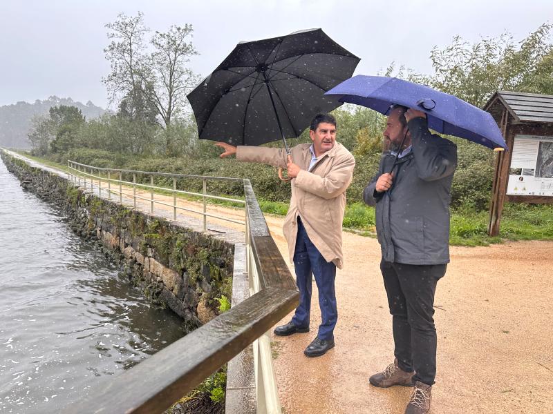 Pedro Blanco highlights in Vilaboa the Government’s support for the sustainable transformation of municipalities with more than 300,000 euros for the new coastal path of the Salinas de Ulló