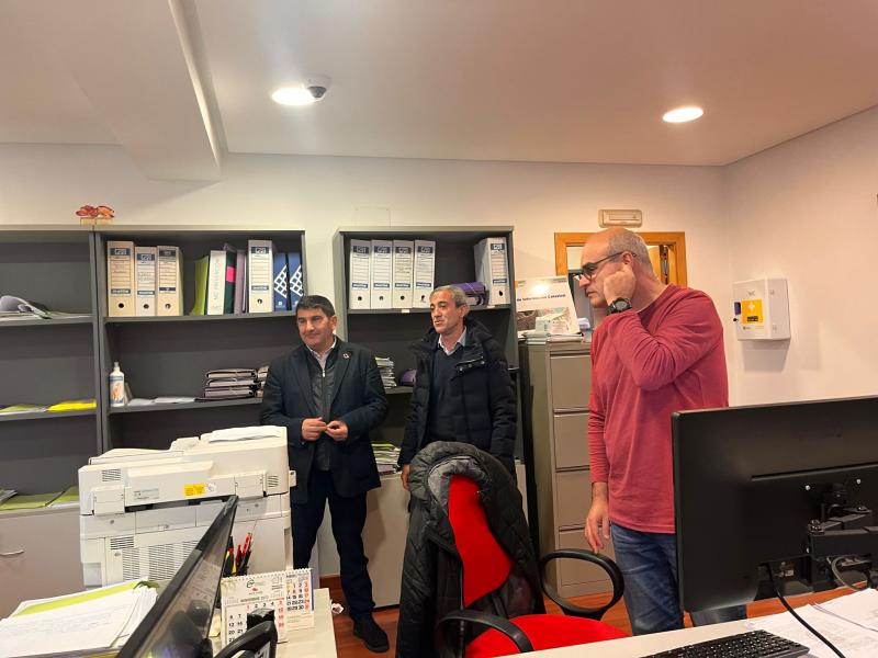 Pedro Blanco highlights the great reception of the second call of the INECO RuralTIC program in Amoeiro