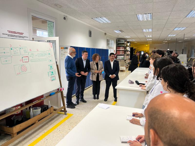 Pedro Blanco highlights the Government’s historic investment of 316 million euros to promote the modernization of Vocational Training in Galicia