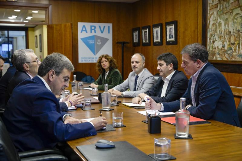 Pedro Blanco supervised the different projects promoted by the organization with state funding and analyzed the challenges and potentialities of the Viguese fishing sector