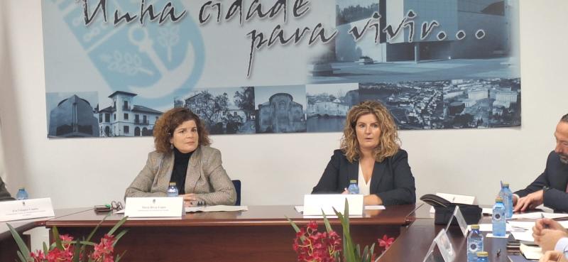 María Rivas highlighted the importance of coordination between the National and Local Police to advance Narón’s security
