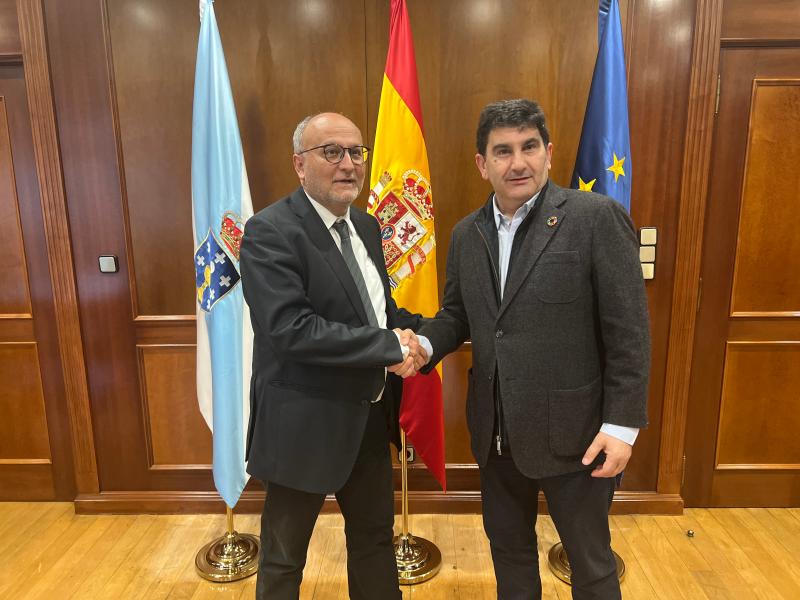 Pedro Blanco nomea a Abel Losada novo subdelegado do Goberno en Pontevedra