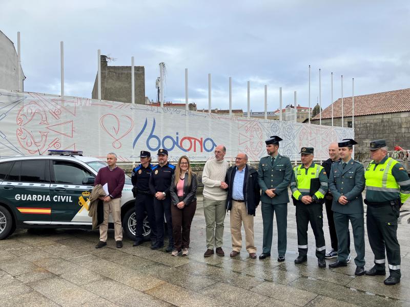 Abel Losada co-chairs the Xunta de Seguridad de Baiona to prepare the XVIII Fiesta de la Arribada