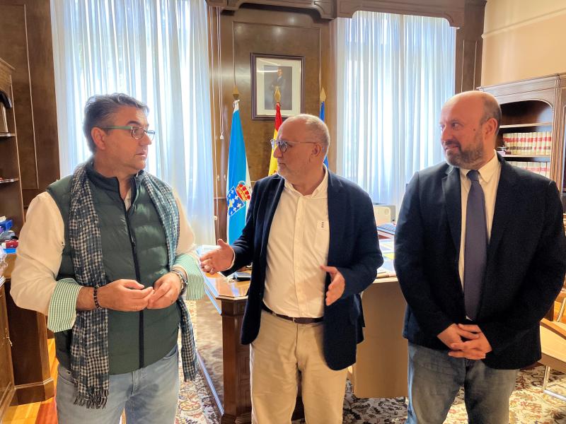 Abel Losada studies with the Galician Foundation against Drug Trafficking his twenty proposals to improve the fight against drugs