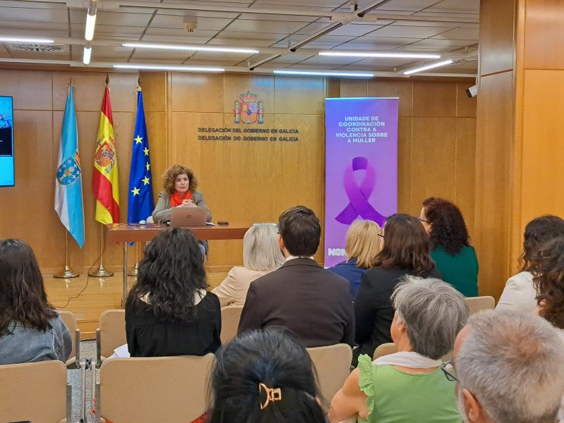 María Rivas invites the people responsible for the employment offices of the SEPE to be active in the fight against gender violence