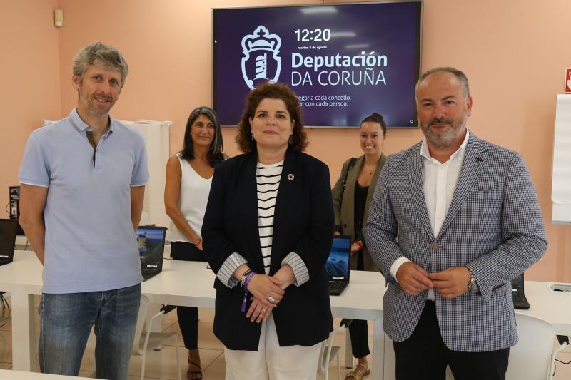 María Rivas and José Ramón Rioboo put in value the 1.5 million euros granted to the Diputación de A Coruña for the modernization of the municipal registry management systems