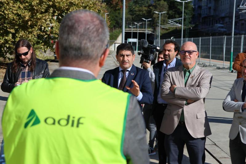 Pedro Blanco highlights the action of the Government in the railway of Ourense, consolidating itself as a transport hub in Spain with more than 625 M€