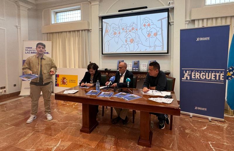 The Subdelegation welcomes the presentation of the manual of Érguete for social accompaniment to people with additions in judicial proceedings