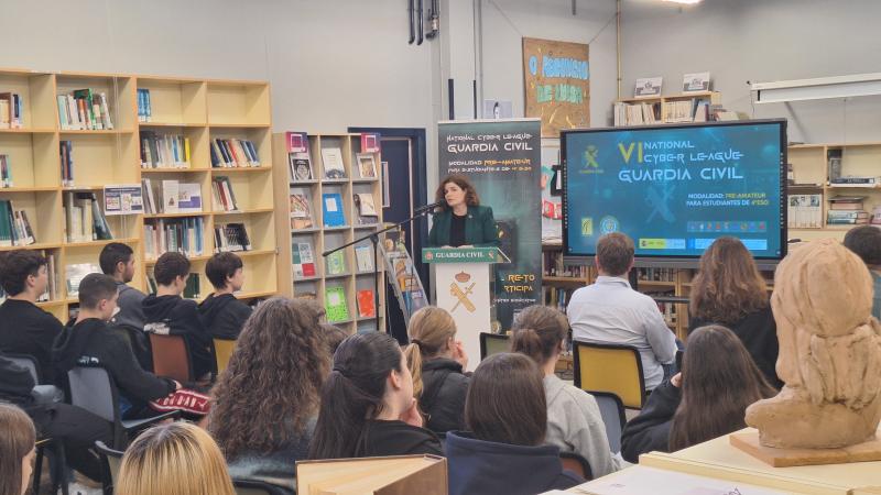15 secondary schools in the province of A Coruña participate in the VI National Cyberleague of challenges in cyberspace organized by the Civil Guard