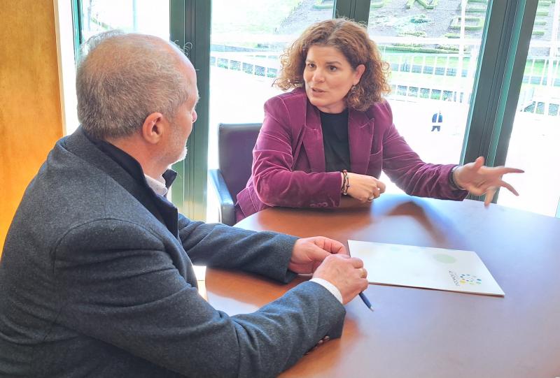 María Rivas highlights in As Somozas the nearly 4M€ invested in the concello by the Government through the Just Transition funds
