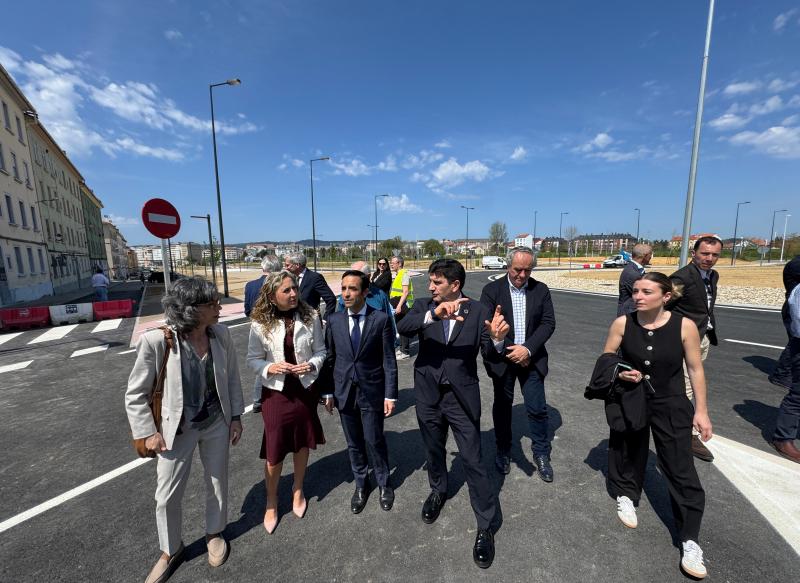 Pedro Blanco highlights in Ferrol the intense work of the Ministry of Transport so that the humanization works of As Pías enter its final stretch