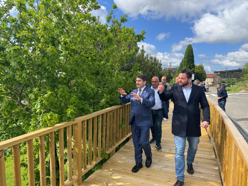 Pedro Blanco confirms in Cerceda how the Government’s Recovery Plan is promoting localities more friendly and with better quality of life for its population