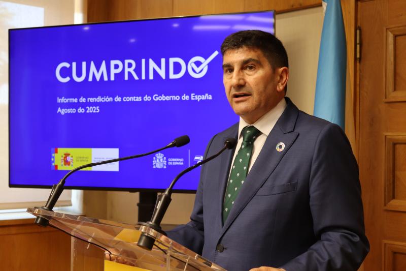 Pedro Blanco: “Galicia is today a land with more opportunities, with more public investment, with better services and more rights”