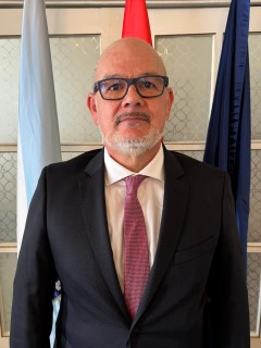 Eladio Santos. Subdelegate of the Government in the province of Ourense