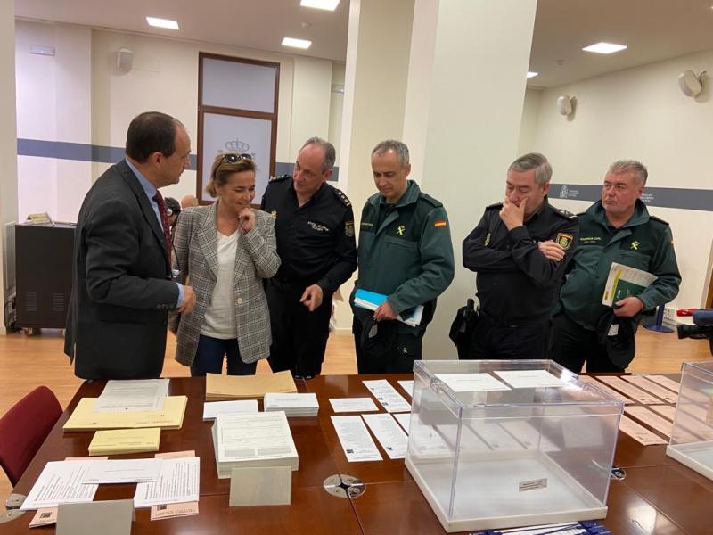 A device of 954 agents will guarantee security in La Rioja in the 28M elections