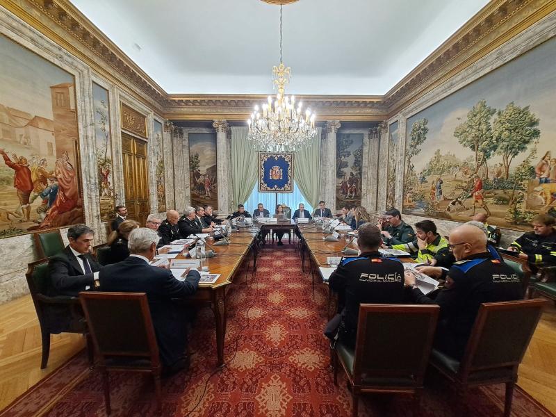 Security meeting on the occasion of the celebration of the central event for the 200th Anniversary of the National Police