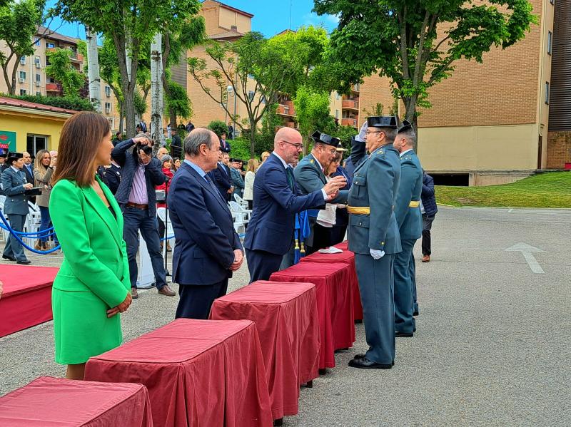 Francisco Martín, in the celebration of the 180th anniversary of the Civil Guard: “You make it possible for the people of Madrid to develop their life project”