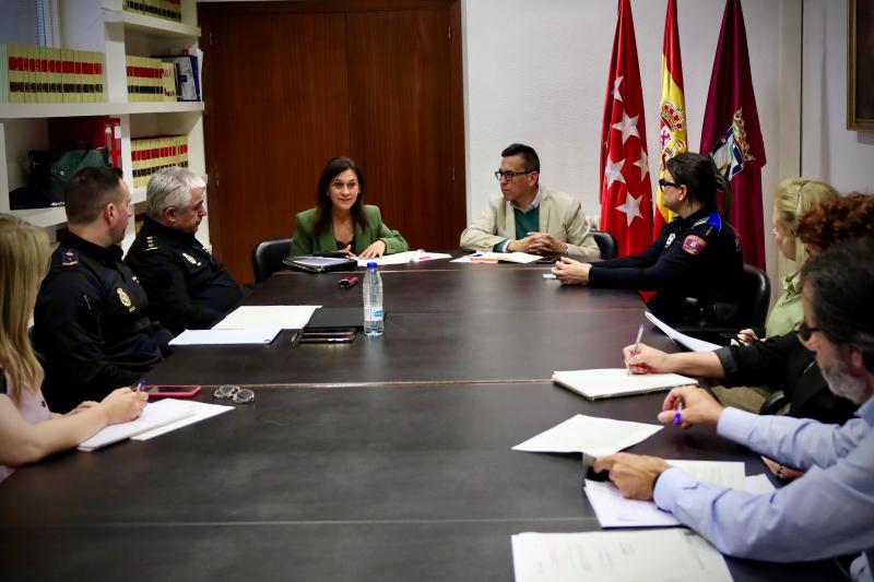 Constituted the Technical Table for security and coexistence in the neighborhood of San Cristobal de los Angeles