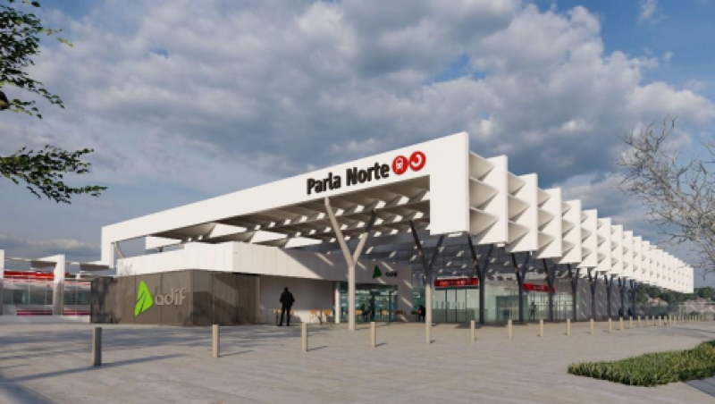 Transport allocates for 2.56 million euros the works of the road accesses to the new station of Parla Norte