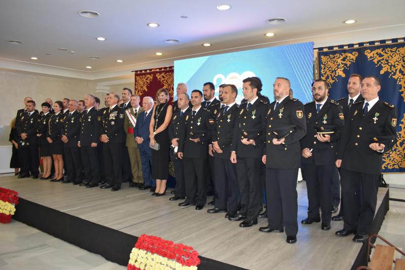 Sabrina Moh highlights the “crucial work” of the National Police, an “indispensable institution for Spanish democracy”