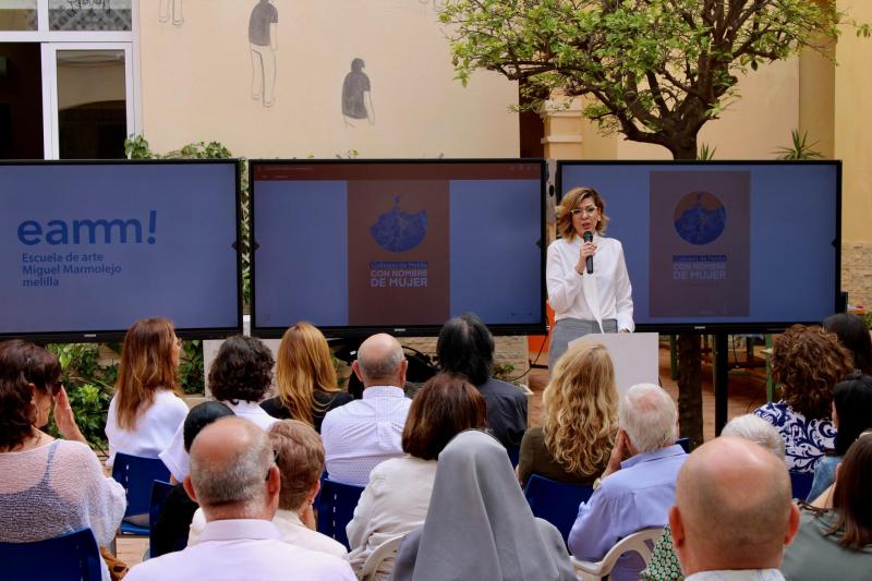 Moh highlights the work of ‘Miguel Marmolejo’ to make visible relevant women of Melilla