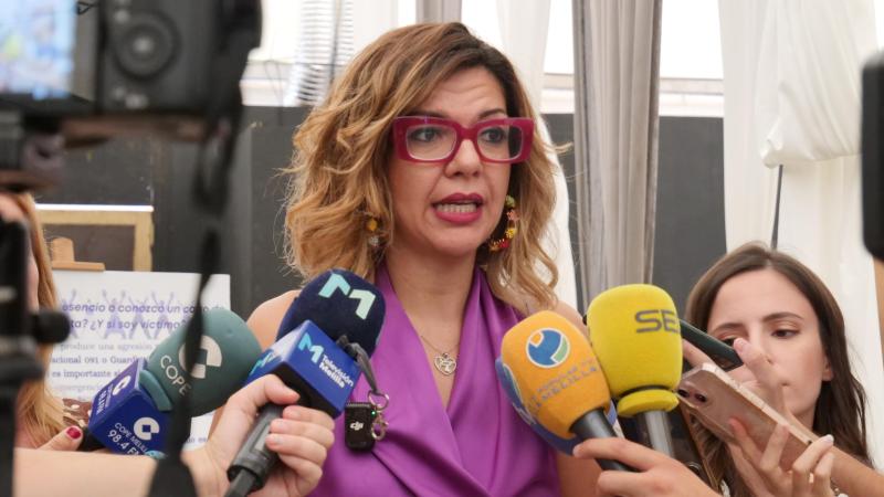 Moh: “The patriotism of the PP is reduced to carrying flags. When you have to work for Spain, that patriotism is forgotten”