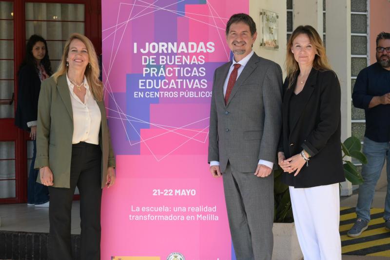 Melilla celebrates the I Conference on Good Educational Practices with the focus on inclusion, sustainability, the 2030 Agenda and PROA+