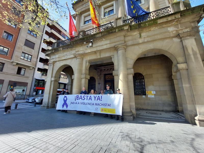 The Government Delegation in Navarre condemns the murder by gender violence of a woman in Ourense