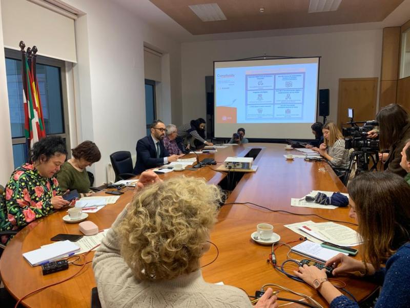 The Government accounts for the level of compliance with the commitments made in this legislature with Euskadi